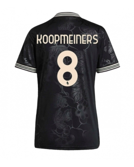 Juventus Teun Koopmeiners #8 Maglia Gara Terza Repliche 2025-26 Donna Maniche Corte